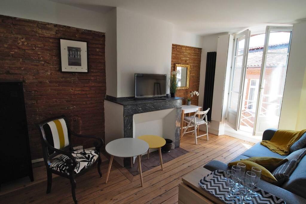 Studio Brick And Wood - Hypercentre - Tv - Wifi Toulouse Exterior foto